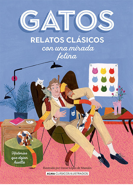 GATOS RELATOS CLASICOS CON UNA MIRADA FELINA, de VARIOS AUTORES | portada del libro