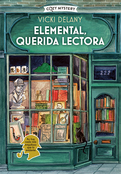 ELEMENTAL QUERIDA LECTORA COZY MYSTERY, de DELANY, VICKI | portada del libro