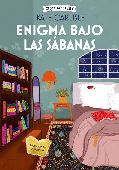 ENIGMA BAJO LAS SABANAS COZY MYSTERY, de CARLISLE, KATE | portada del libro