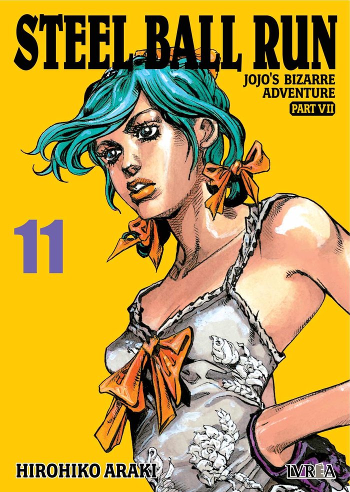 JOJO'S BIZARRE ADVENTURE PARTE 7 STEEL BALL RUN 11, de HIROHIKO ARAKI | portada del libro