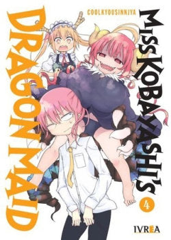 MISS KOBAYASHIS DRAGON MAID 4, de COOLKYOUSINNJYA | portada del libro