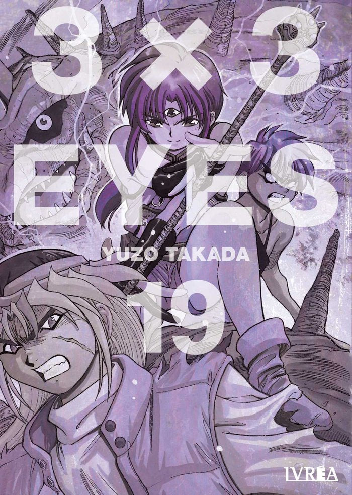 3X3 EYES 19, de YUZO TAKADA | portada del libro