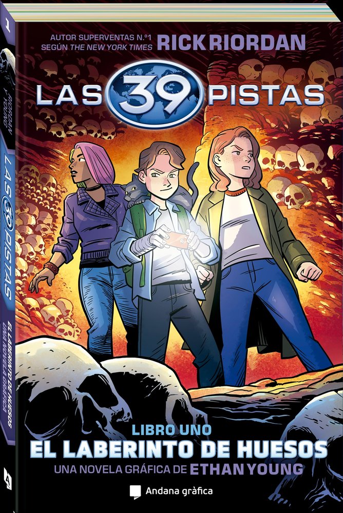 39 PISTAS, LAS - LIBRO 1, de RICK RIORDAN#ETAHN YOUNG | portada del libro