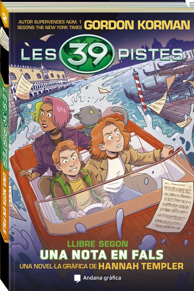 LES 39 PISTES. LLIBRE 2, de KORMAN | portada del libro