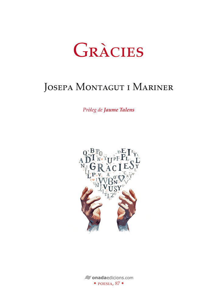 Gràcies, de , Montagut Mariner, Josepa | portada del libro