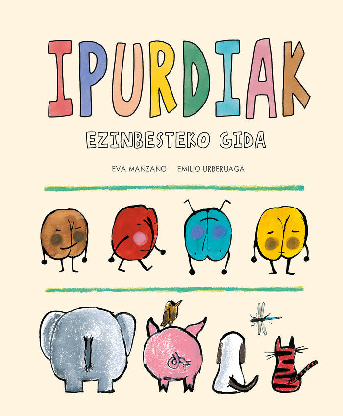 IPURDIAK EZINBESTEKO GIDA, de MANZANO, EVA | portada del libro