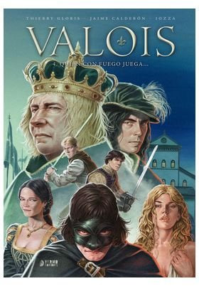 VALOIS 4 QUIEN CON FUEGO JUEGA, de CALDERON | portada del libro