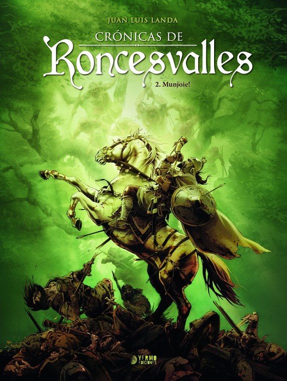 CRONICAS DE RONCESVALLES 01: LA LEYENDA DE ROLDAN, de LANDA, JUAN LUIS | portada del libro