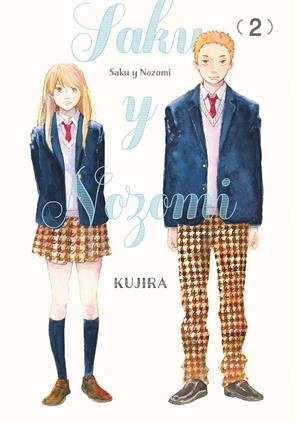 SAKU Y NOZOMI 02, de KUJIRA | portada del libro