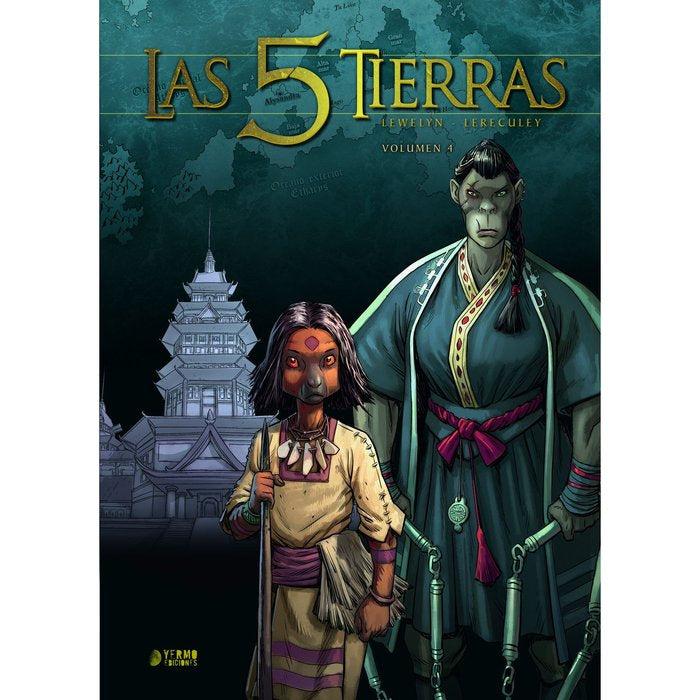 LAS 5 TIERRAS 04, de LERECULEY, JEROME | portada del libro