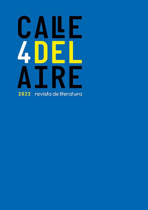 CALLE DEL AIRE. REVISTA DE LITERATURA, 4, de CALLE DEL AIRE. 4, VARIOS AUTORES, | portada del libro