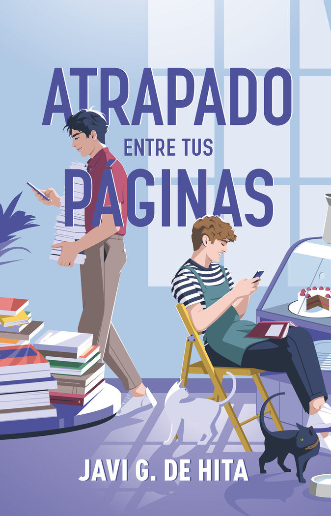 ATRAPADO ENTRE TUS PAGINAS, de G. DE HITA, JAVIER | portada del libro