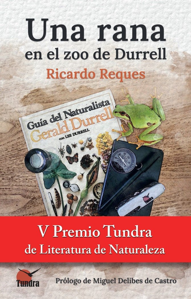 UNA RANA EN EL ZOO DE DURRELL | portada del libro