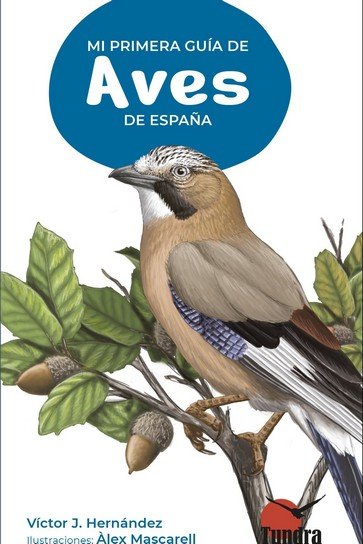 MI PRIMERA GUIA DE AVES DE ESPAÑA | portada del libro