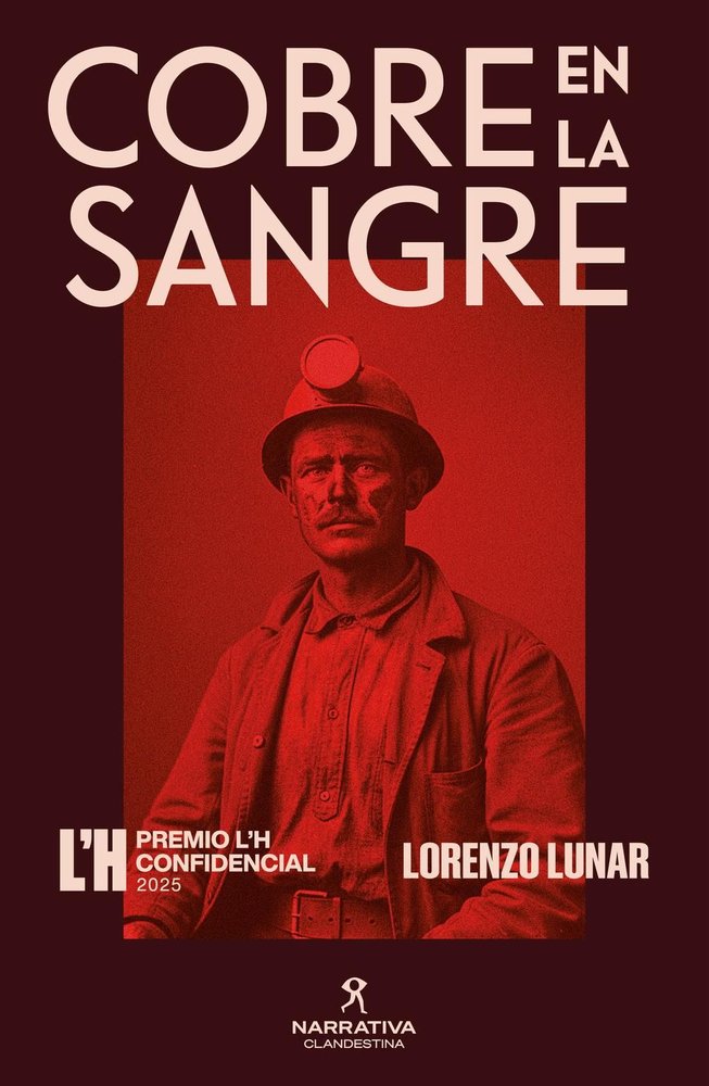 Cobre en la sangre, de LUNAR,LORENZO | portada del libro