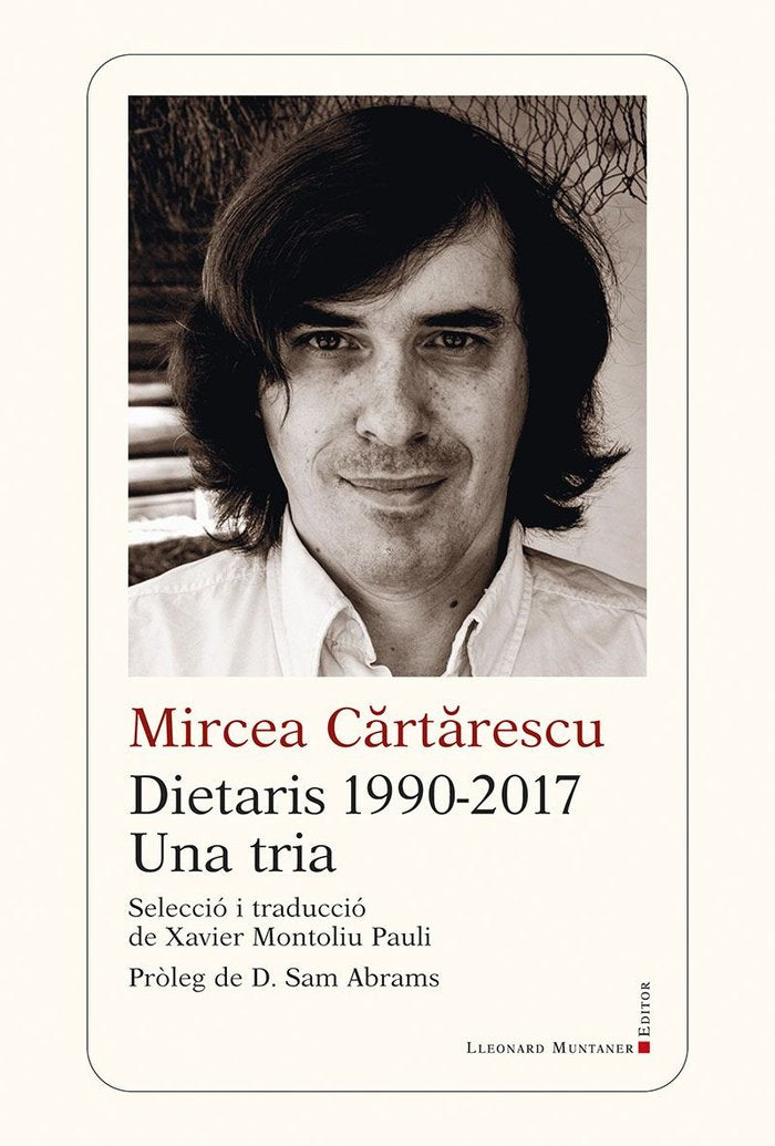 DIETARIS 1990-2017. UNA TRIA, de CARTARESCU | portada del libro