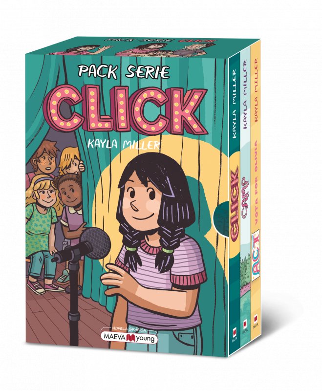 PACK SERIE CLICK, de MILLER, KAYLA | portada del libro