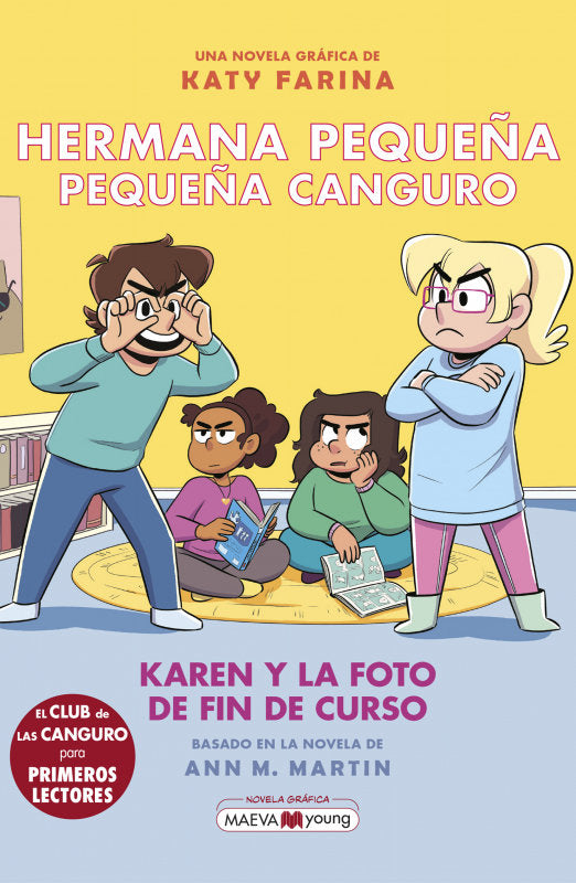 HERMANA PEQUEÑA PEQUEÑA CANGURO 5 KAREN Y LA FOTO DE FIN D, de FARINA, KATY | portada del libro
