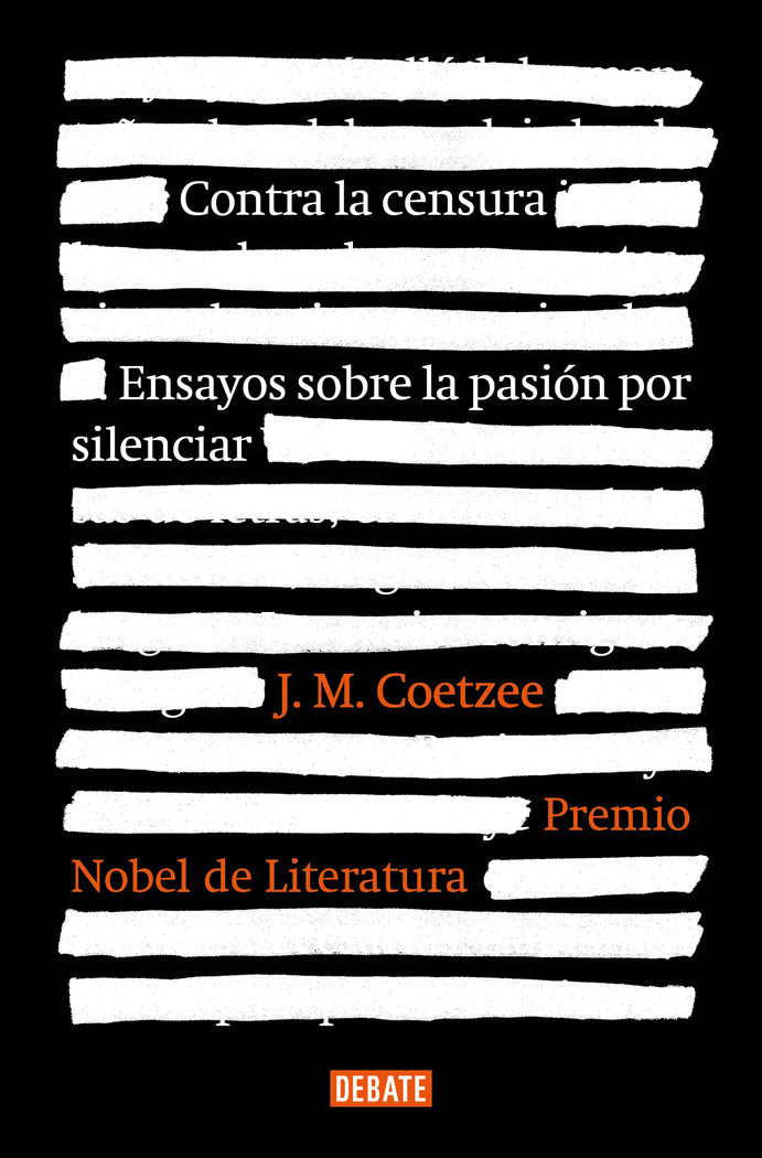 Contra la censura, de J M COETZEE | portada del libro