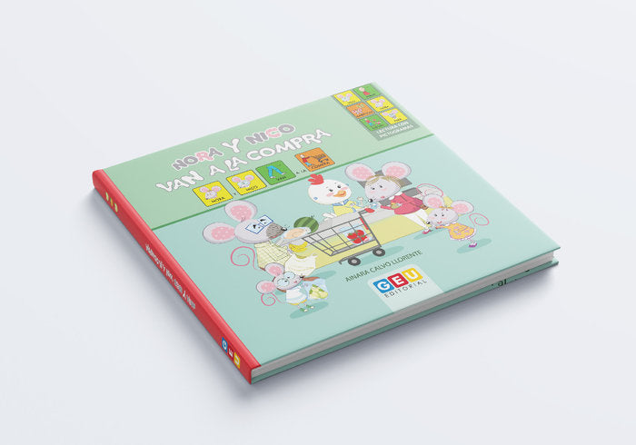 NORA Y NICO VAN A LA COMPRA, de CALVO LLORENTE, AINARA | portada del libro