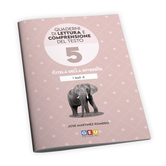Quaderni di lettura e compresione del testo 5 - I testi 4, de MARTINEZ ROMERO, JOSE | portada del libro