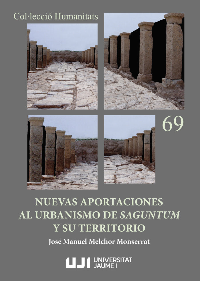Nuevas aportaciones al urbanismo de Saguntum y su territorio, de MELCHOR MONSERRAT | portada del libro