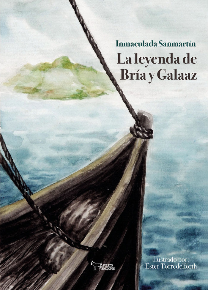 LA LEYENDA DE BRIA Y GALAAZ, de SANMARTIN MIGUEZ, INMACULADA | portada del libro