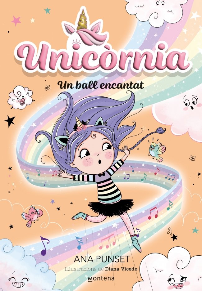 UNICORNIA 6 UN BALL ENCANTAT, de ANA PUNSET | portada del libro