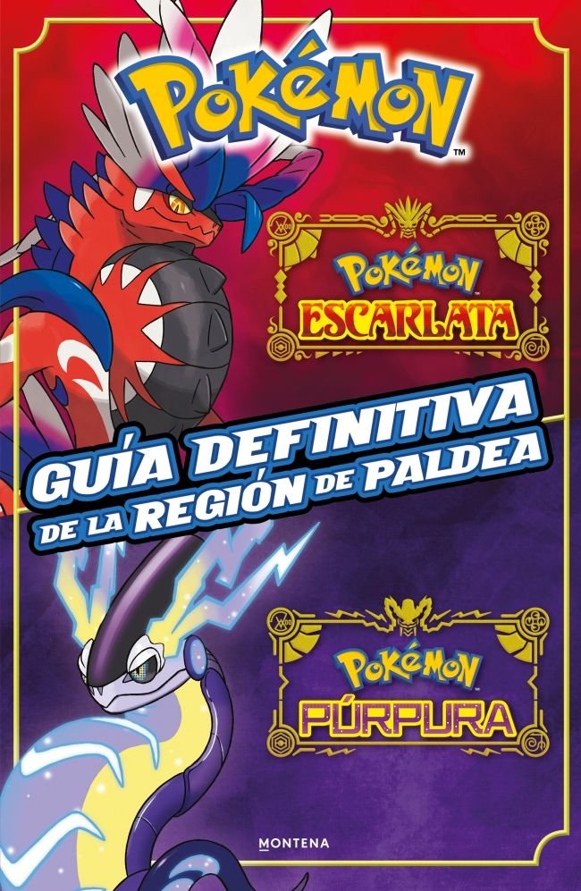 GUIA DEFINITIVA DE LA REGION PALDEA LIBRO OFICIAL POKEMON E, de THE POKEMON COMPANY | portada del libro