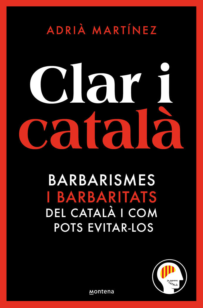 CLAR I CATALA, de JO APRENC CATAL· @JOAPRENCCATALA | portada del libro