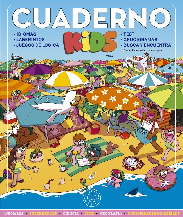 CUADERNO KIDS 2, de LOPEZ VALLE,DANIEL | portada del libro