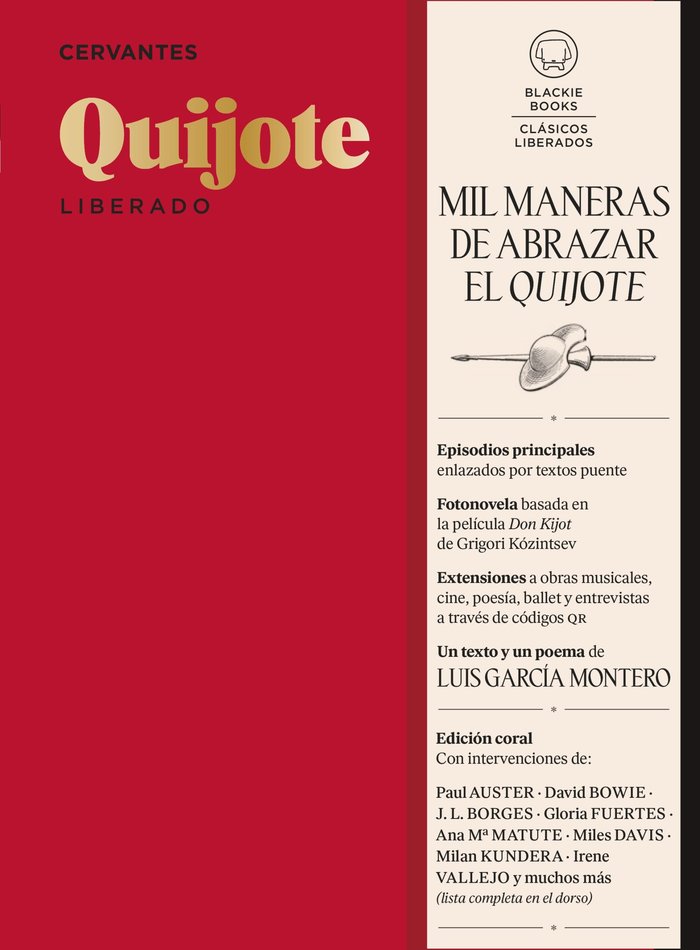 QUIJOTE, de MIGUEL DE CERVANTES | portada del libro