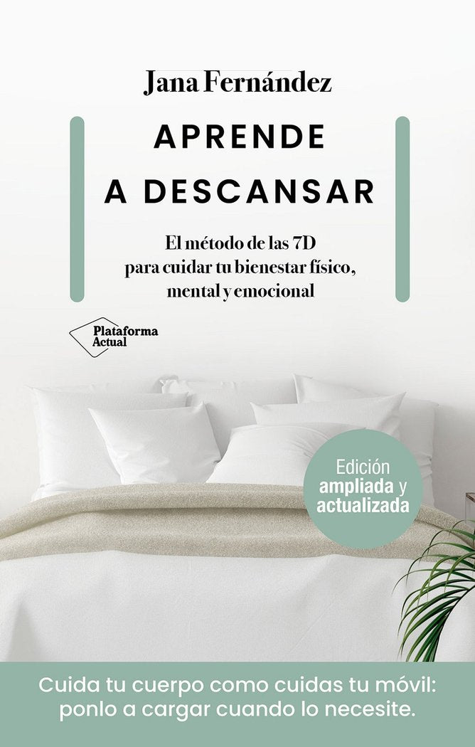 APRENDE A DESCANSAR, de FERNANDEZ, JANA | portada del libro