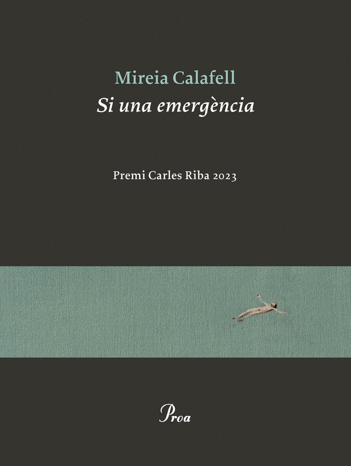SI UNA EMERGENCIA, de CALAFELL, MIREIA | portada del libro