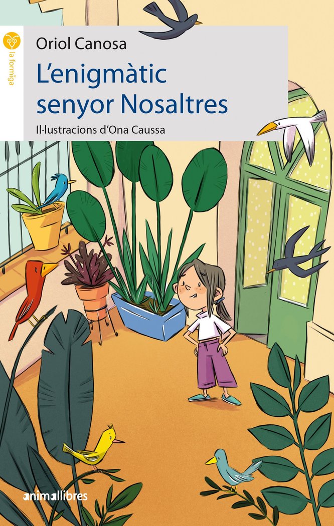 LENIGMATIC SENYOR NOSALTRES, de ORIOL CANOSA | portada del libro