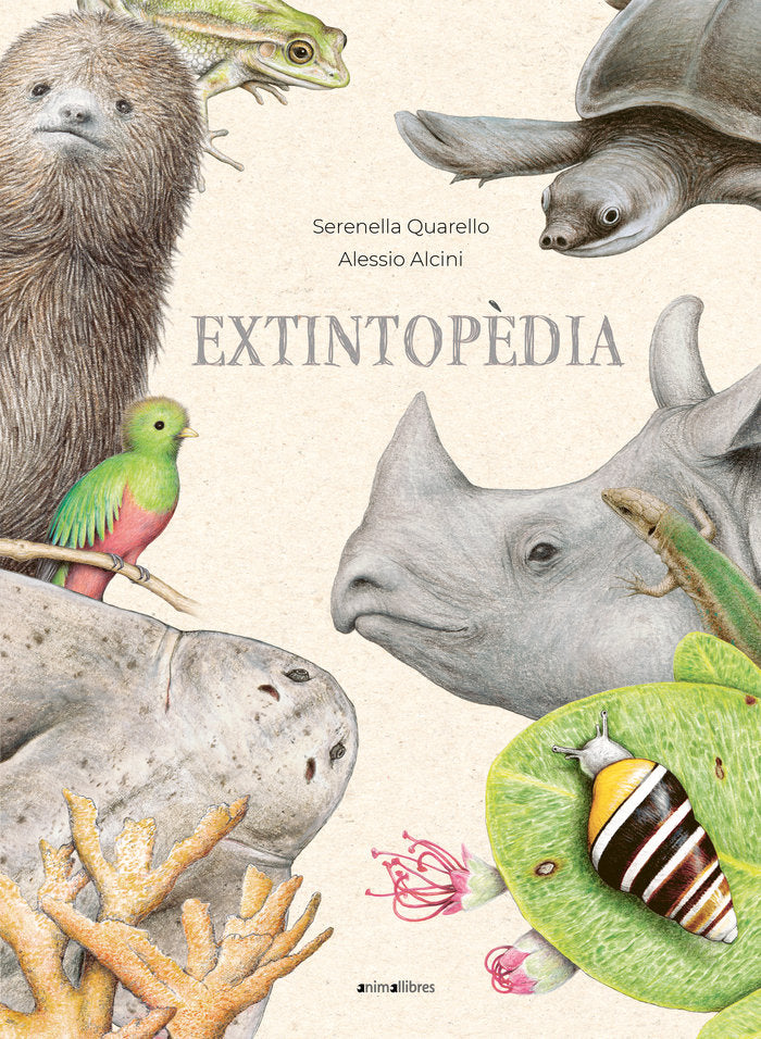 EXTINTOPEDIA, de SERENELLA QUARELLO | portada del libro