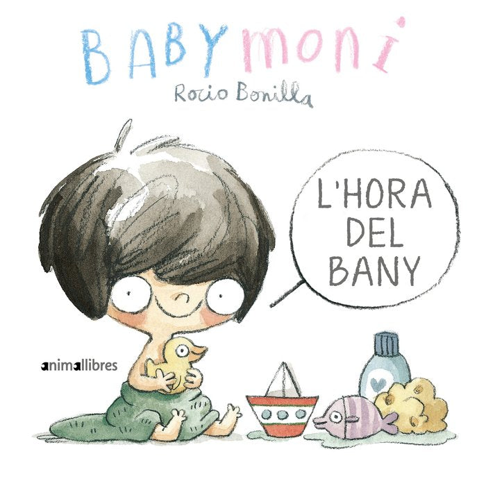 Babymoni. L'hora del bany, de ROCIO BONILLA | portada del libro