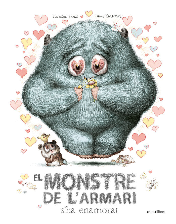 El monstre de l'armari s'ha enamorat!, de ANTOINE DOLE | portada del libro