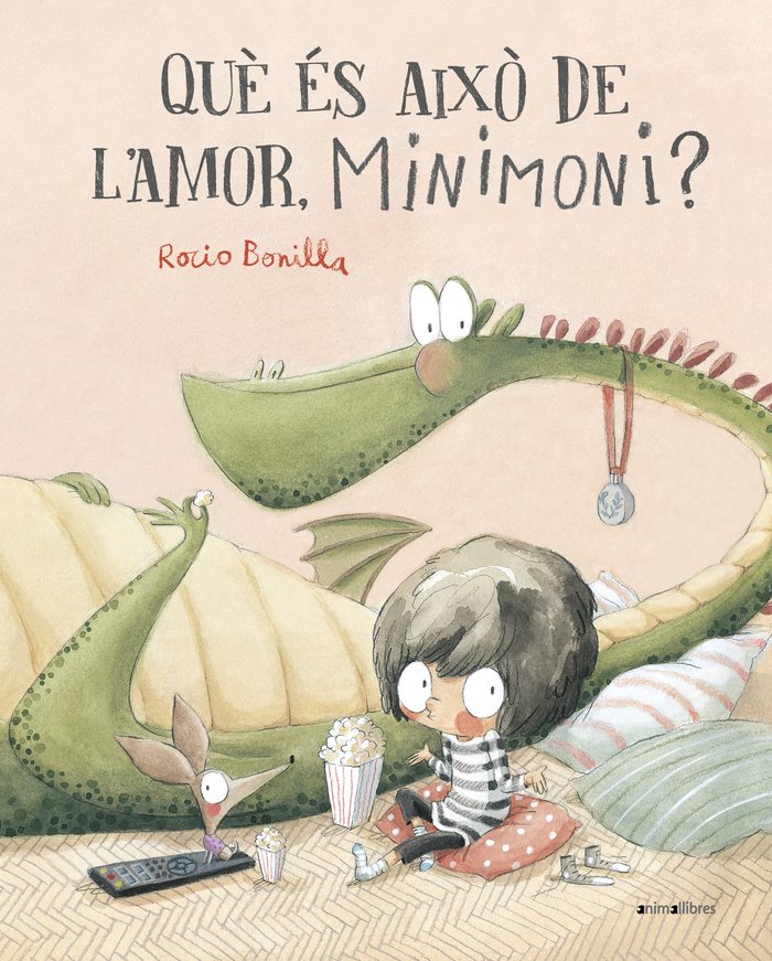 Que es aixo de l'amor, minimoni?, de ROCIO BONILLA | portada del libro