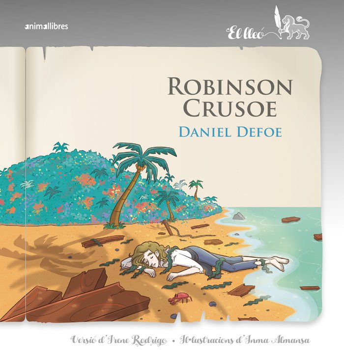 ROBINSON CRUSOE, de DANIEL DEFOE | portada del libro