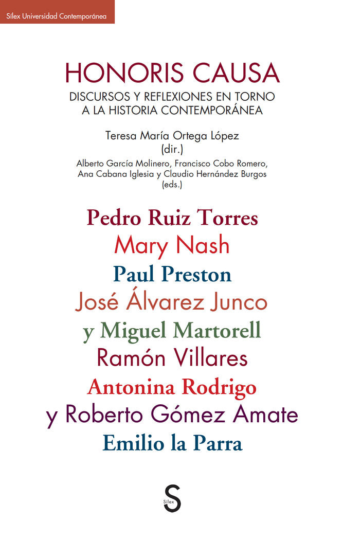 HONORIS CAUSA, de GONZALEZ MADRID, DAMIAN A. | portada del libro