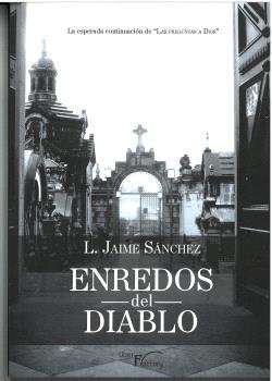 ENREDOS DEL DIABLO, de L. JAIME SANCHEZ | portada del libro