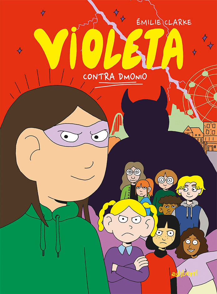 VIOLETA CONTRA DM0NI0, de CLARKE, EMILIE | portada del libro