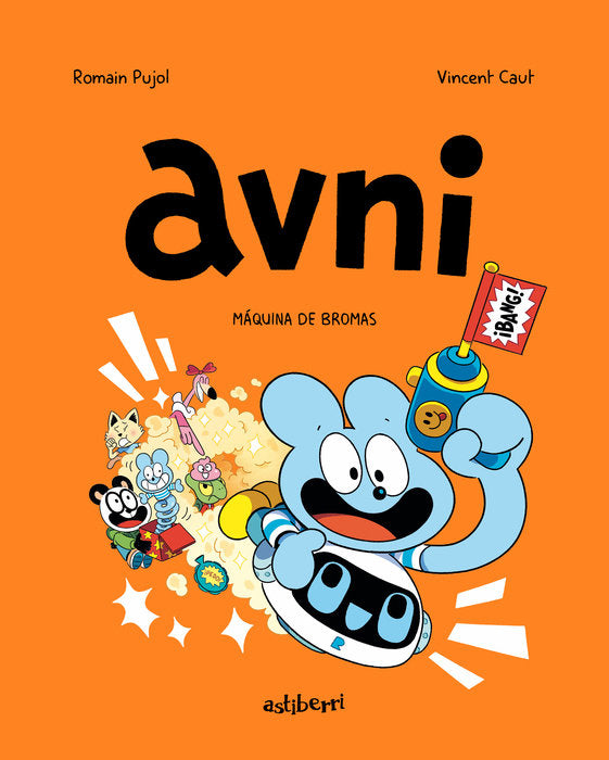 AVNI 7. MAQUINA DE BROMAS, de CAUT, VINCENT | portada del libro