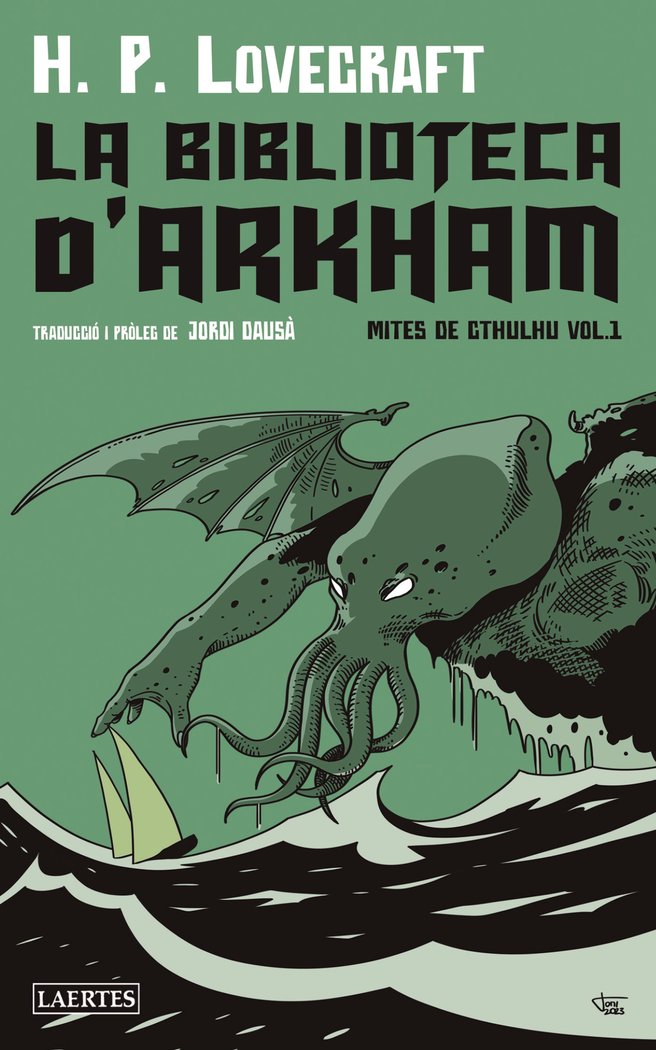 BIBLIOTECA DｴARKHAM, LA. MITES DE CTHULHU (VOL. I), de LOVECRAFT | portada del libro