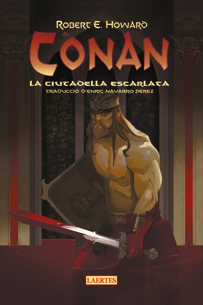 CﾓNAN. LA CIUTADELLA ESCARLATA, de HOWARD | portada del libro