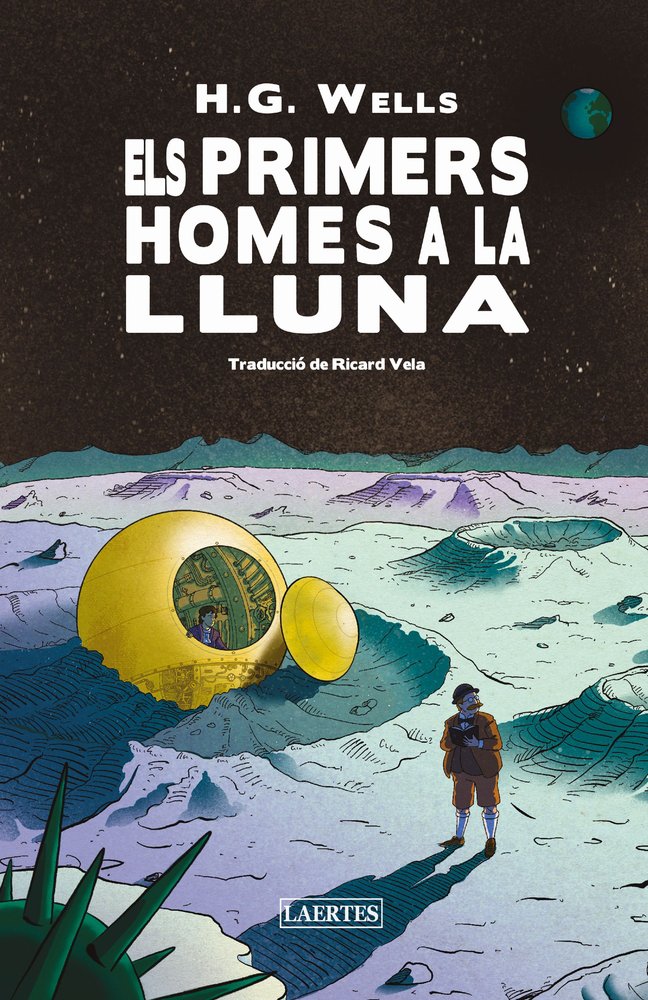 PRIMERS HOMES A LA LLUNA, ELS, de WELLS | portada del libro