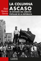 La Columna Ascaso, de Eladio Romero García | portada del libro