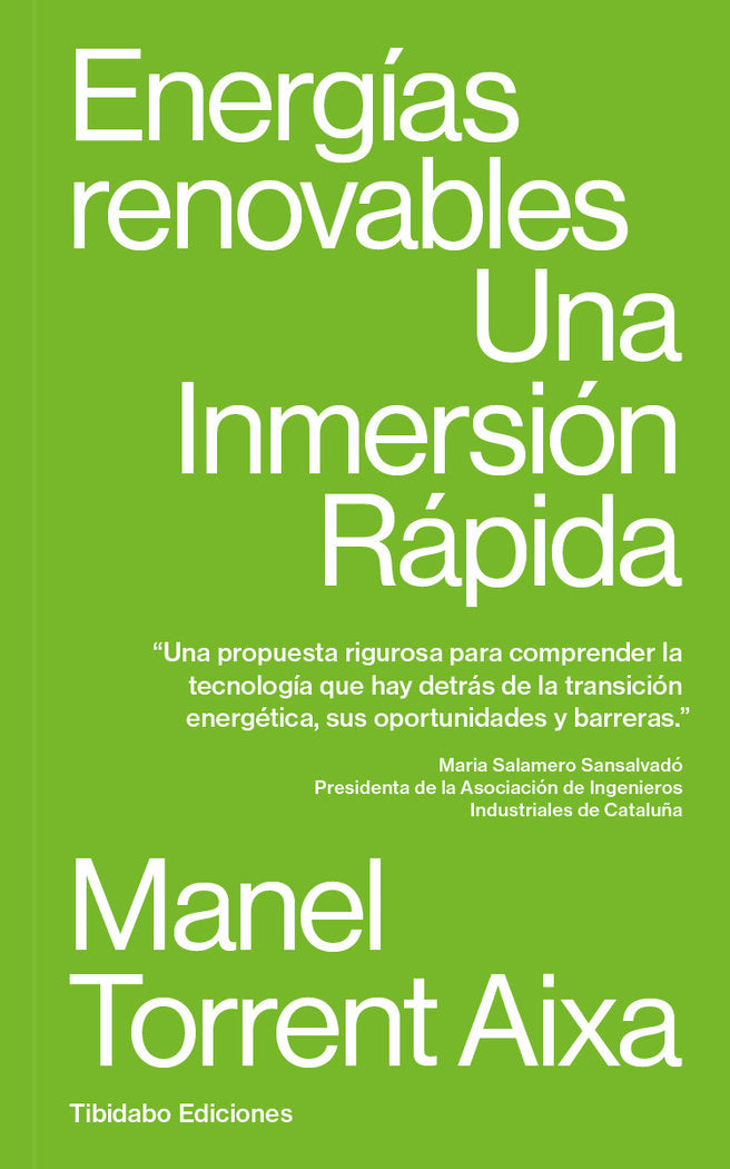 ENERGÍAS RENOVABLES, de TORRENT | portada del libro