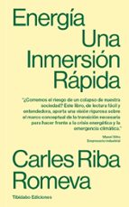 ENERGÍA, de Carles Riba Romeva | portada del libro